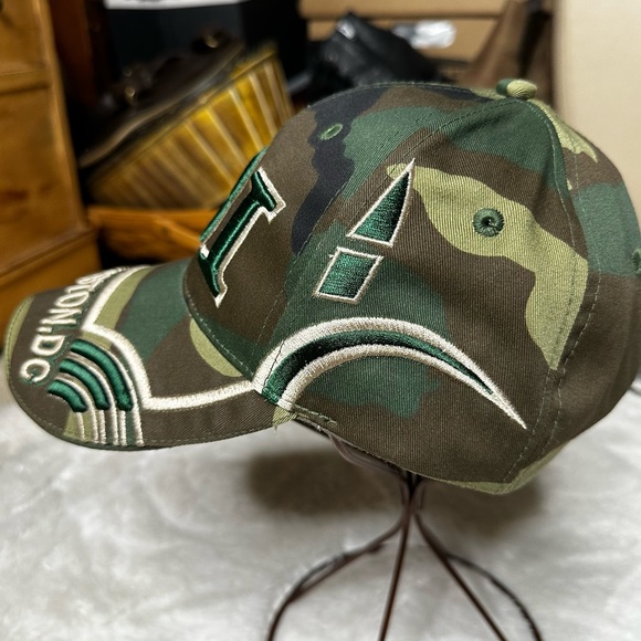 NWOT Camouflage Embroidered FBI Washington, DC Baseball Cap Hat Adult Unisex OS - Picture 5 of 10